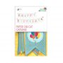 Banerek / die cut Happy Birthday, 15szt. - 3